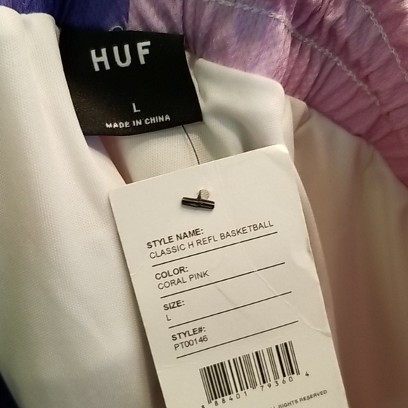 Huf Reflective Basketball Shorts - Picture 8 of 9